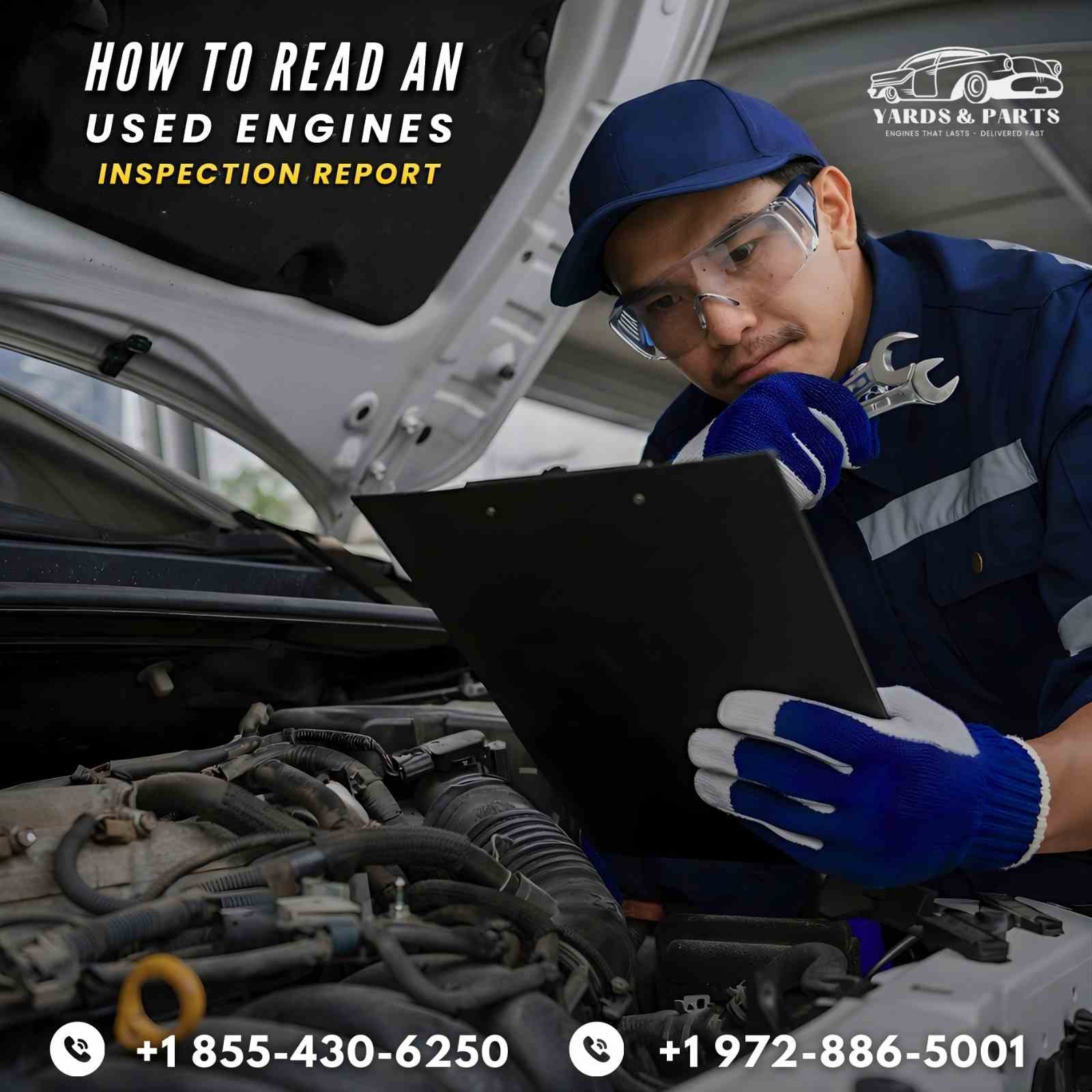 How to Read a Used Engine Inspection Report