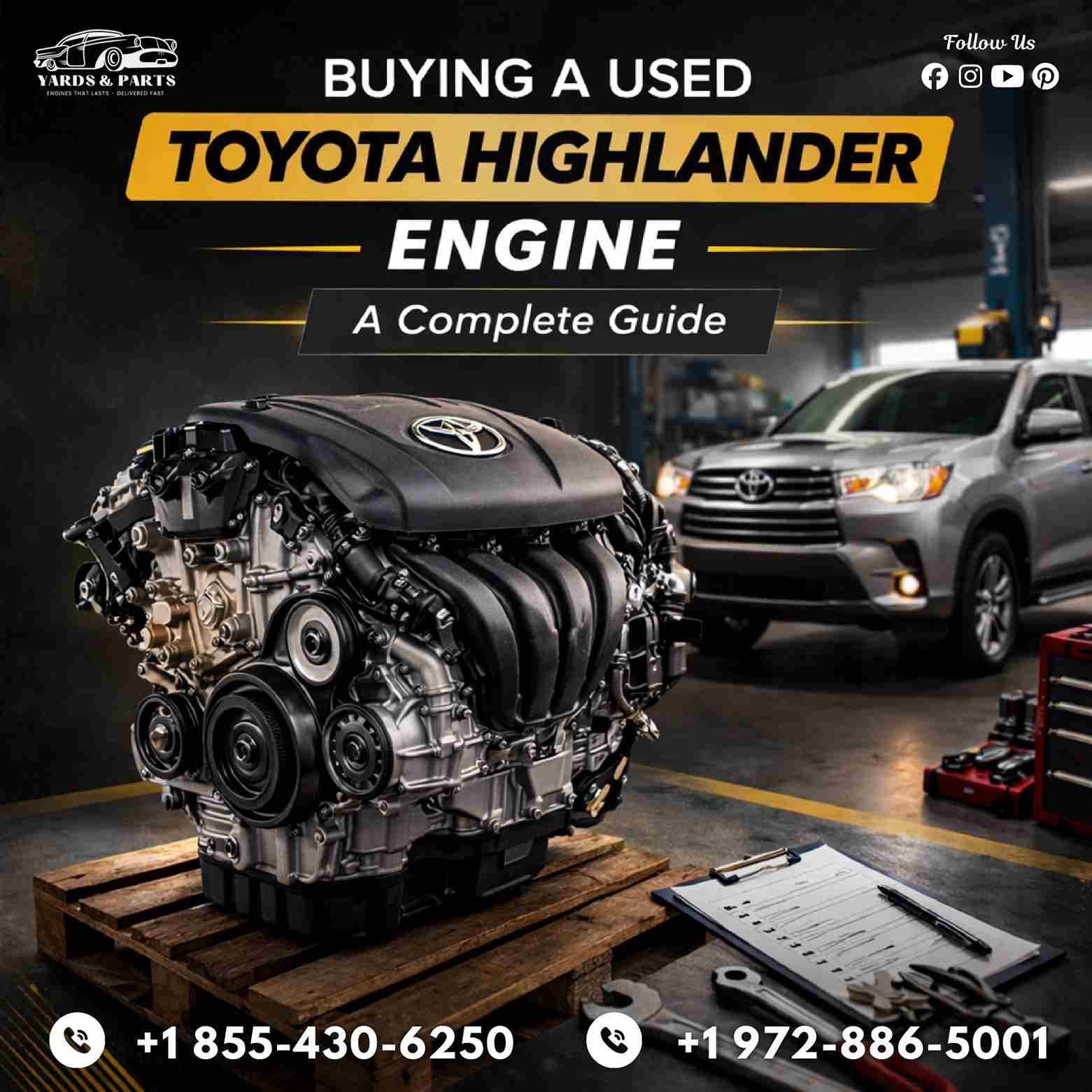 Buying a Used Toyota Highlander Engine Guide