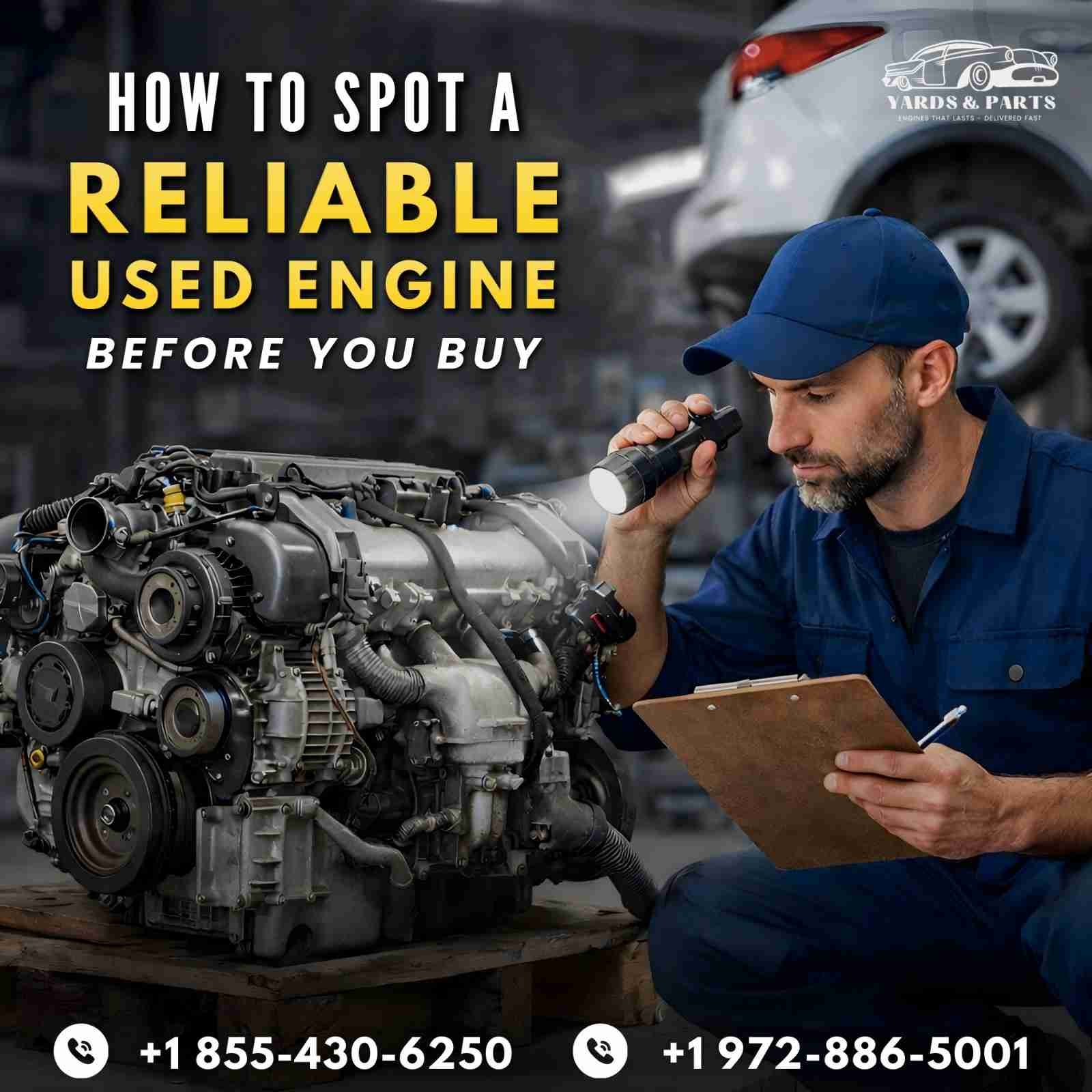 Spot Reliable Used Engine - Identify Reliable Used Car Engine